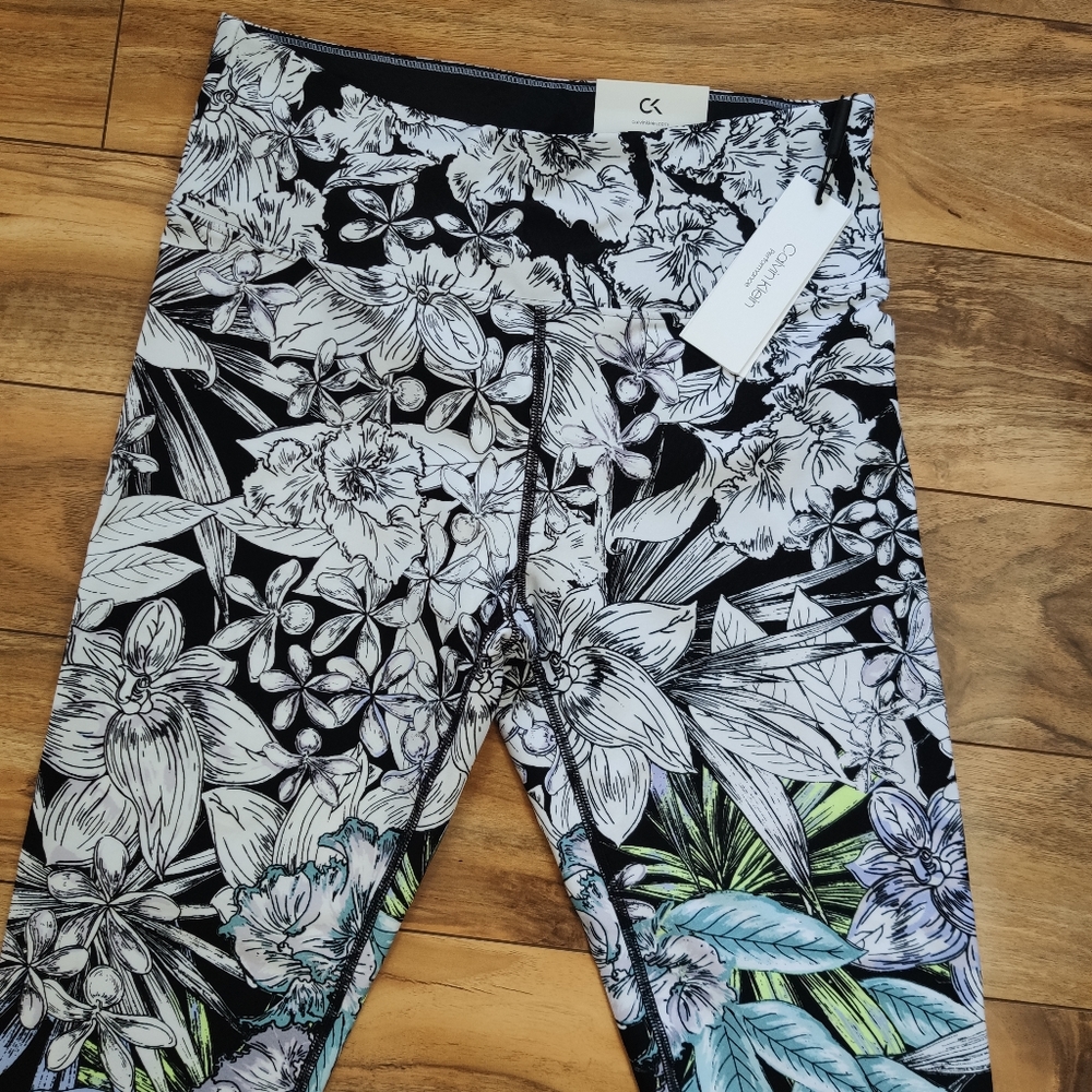 Calvin Klein Performance flower Tights - Picture 4 of 9